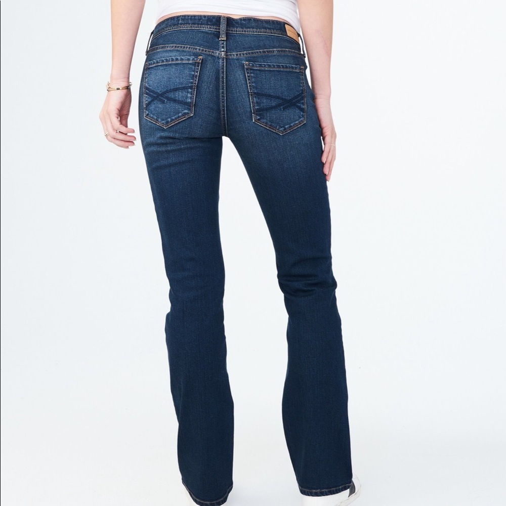 AEROPOSTALE  LOW RISE BOOT CUT JEANS